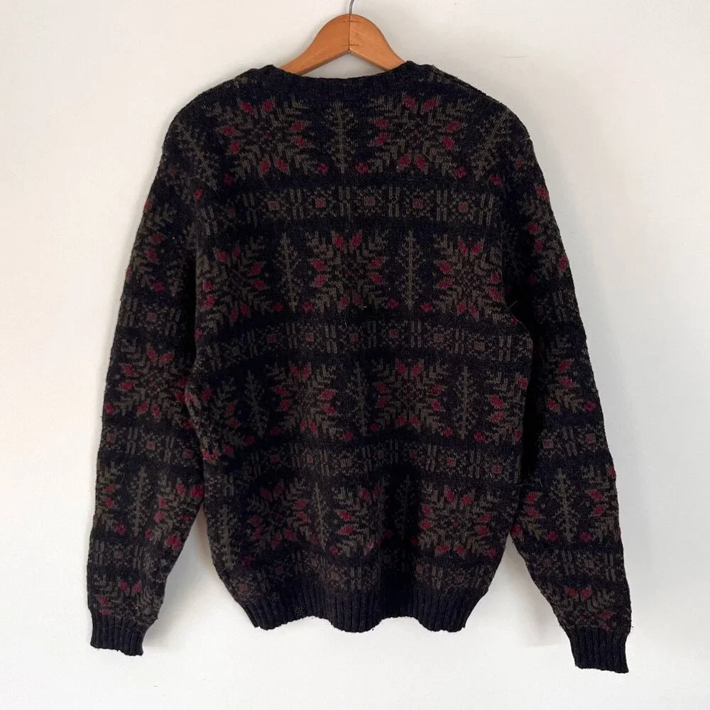Vintage Eddie Bauer Cotton/Wool Sweater - Picture 5 of 6
